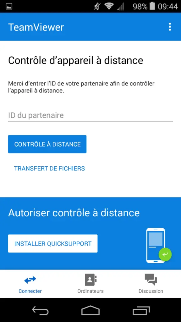 teamviewer smartphone android