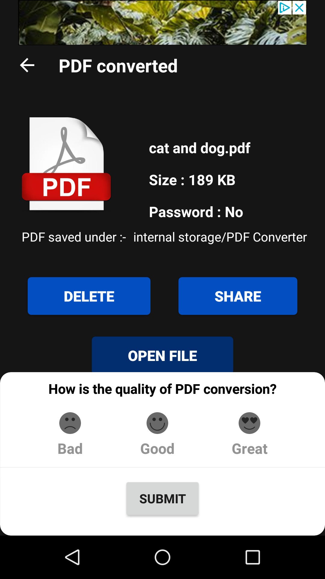 comment transformer une photo en pdf sur mon ipad