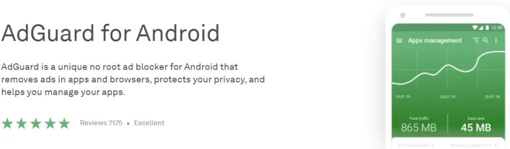 application pour bloquer publicites google chrome android