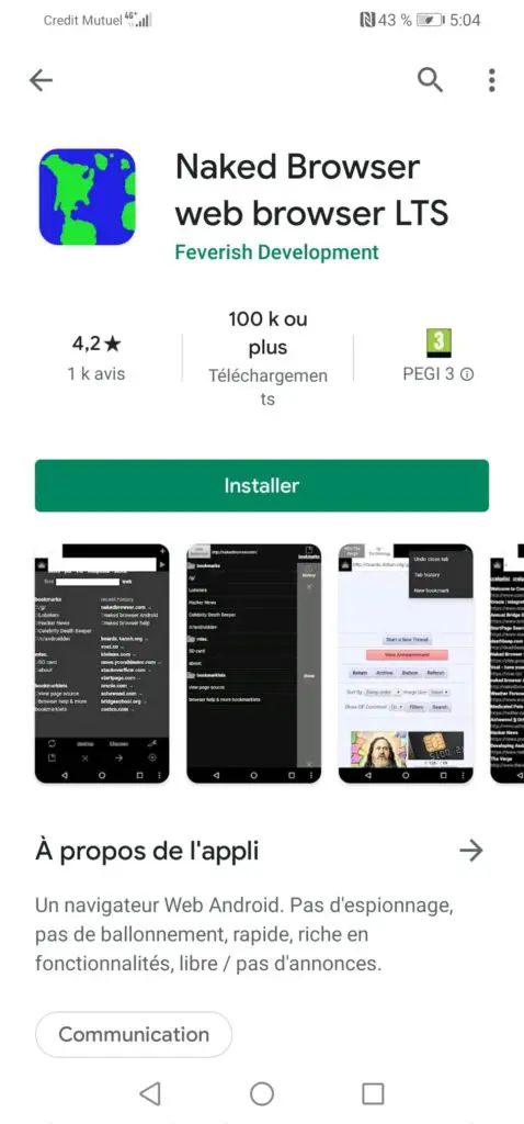 интернет-браузер без режима инкогнито на android