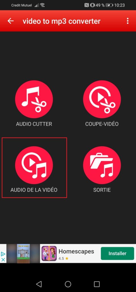 convertir vos vidéos en format musique MP3